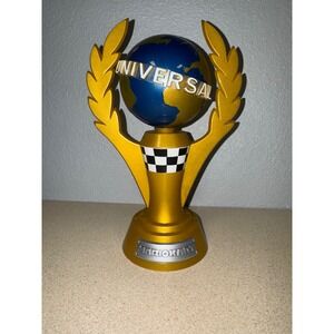 Universal Studios Super Nintendo World Mario Kart Trophy Gold Globe Collectible